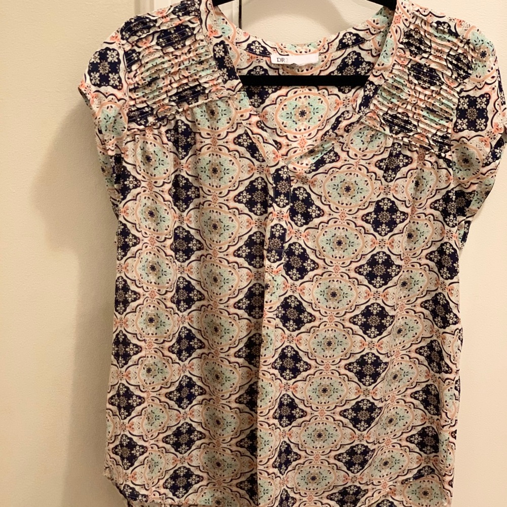 Daniel Reinin boho print blouses